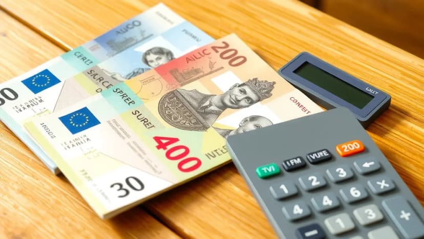 Vad kostar 800 euro i svenska kronor